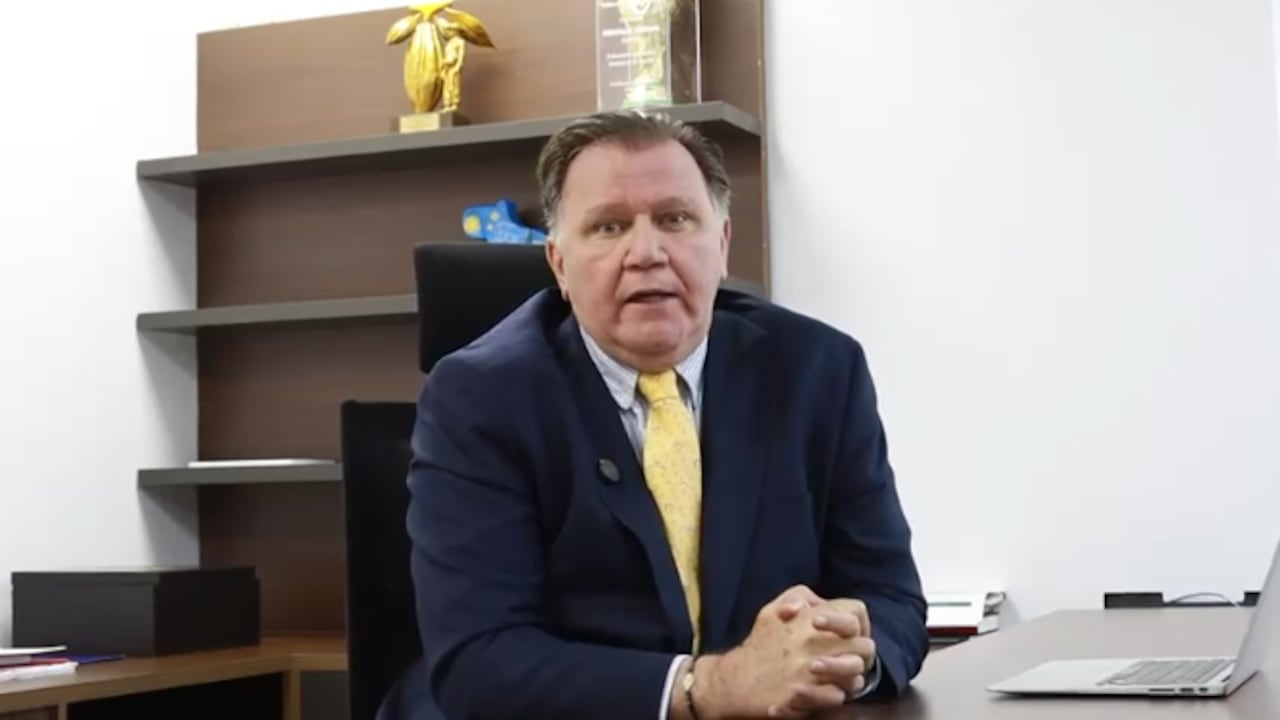 Indalecio Dangond, ministro de Agricultura