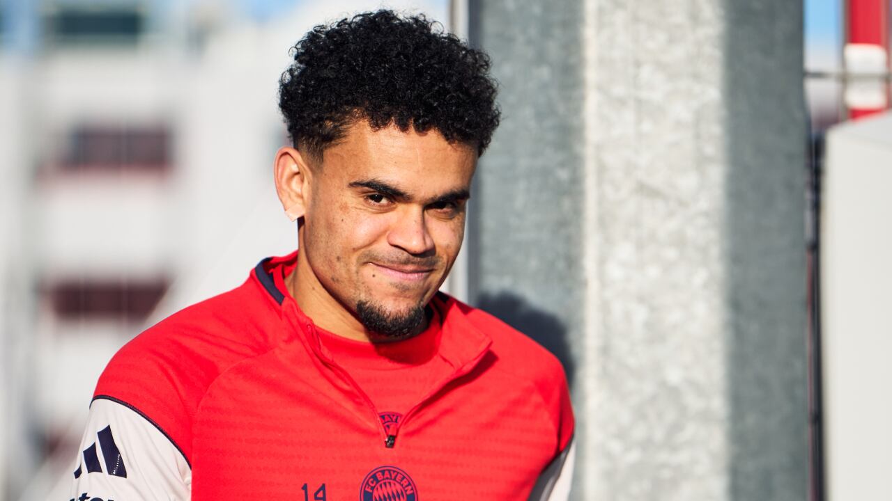 Luis Díaz, delantero del Bayern Múnich y la Selección Colombia.