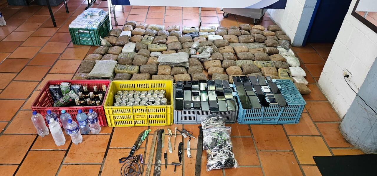 impresionante incautación de droga en una cárcel. Un trabajo de inteligencia del Inpec permitió el hallazgo