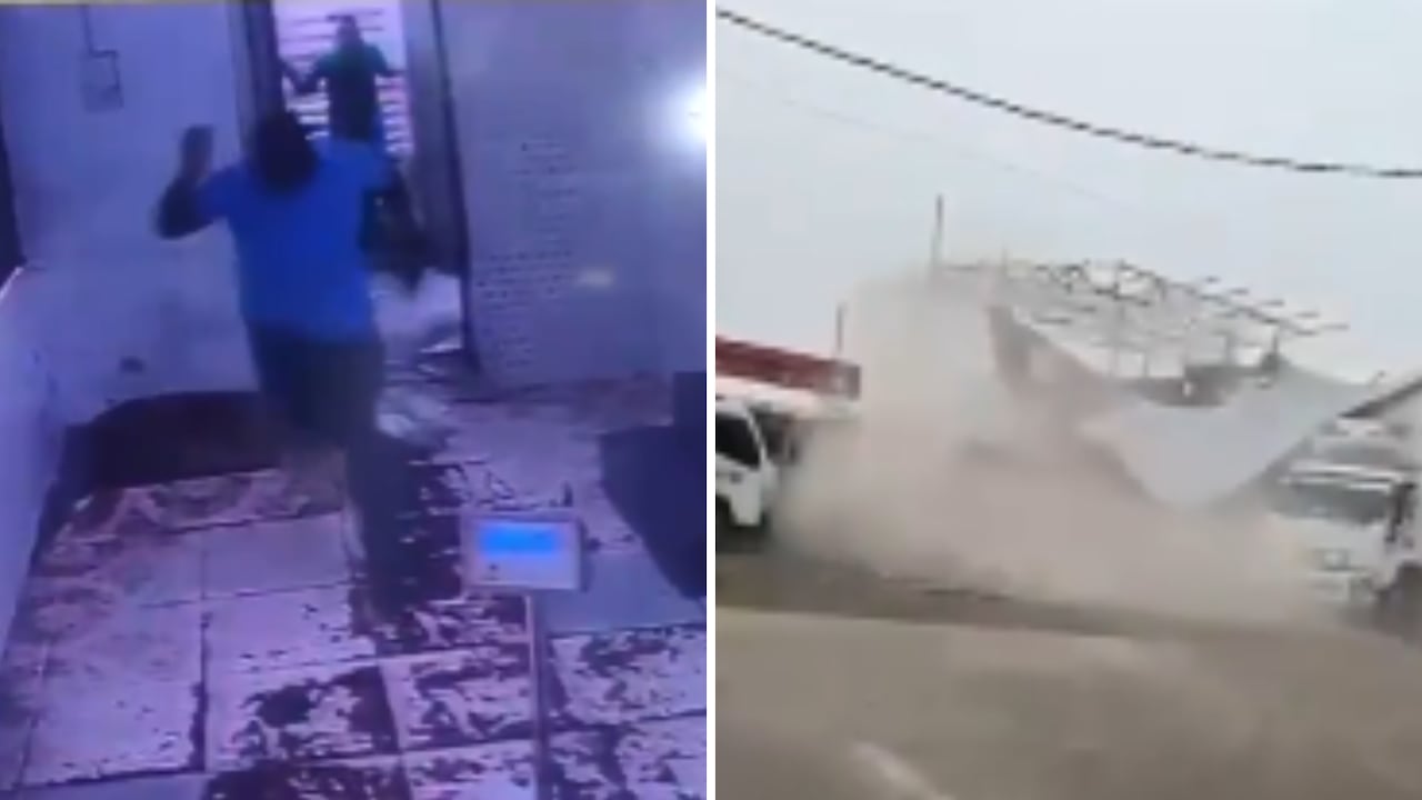 Trabajador dudó en salir de su lugar de trabajo