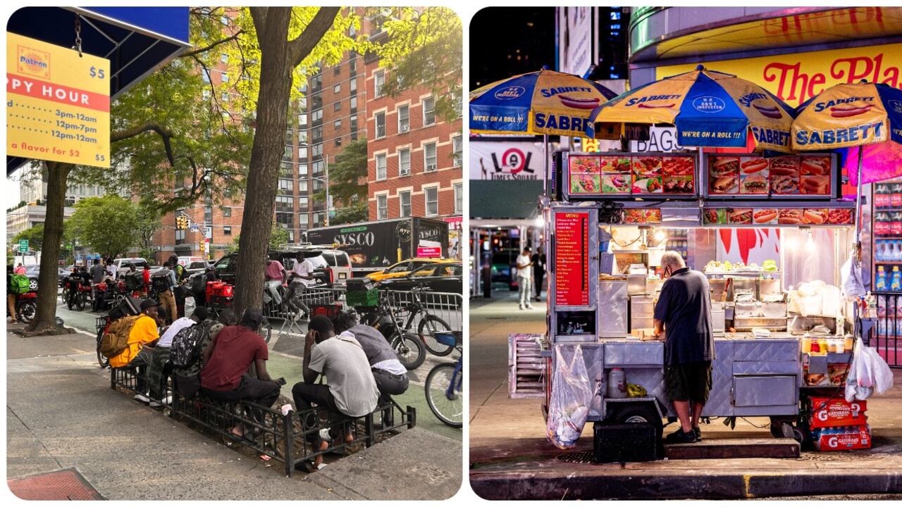 Zonas como Times Square y edificios de oficinas son propicias para este sector de la economía.