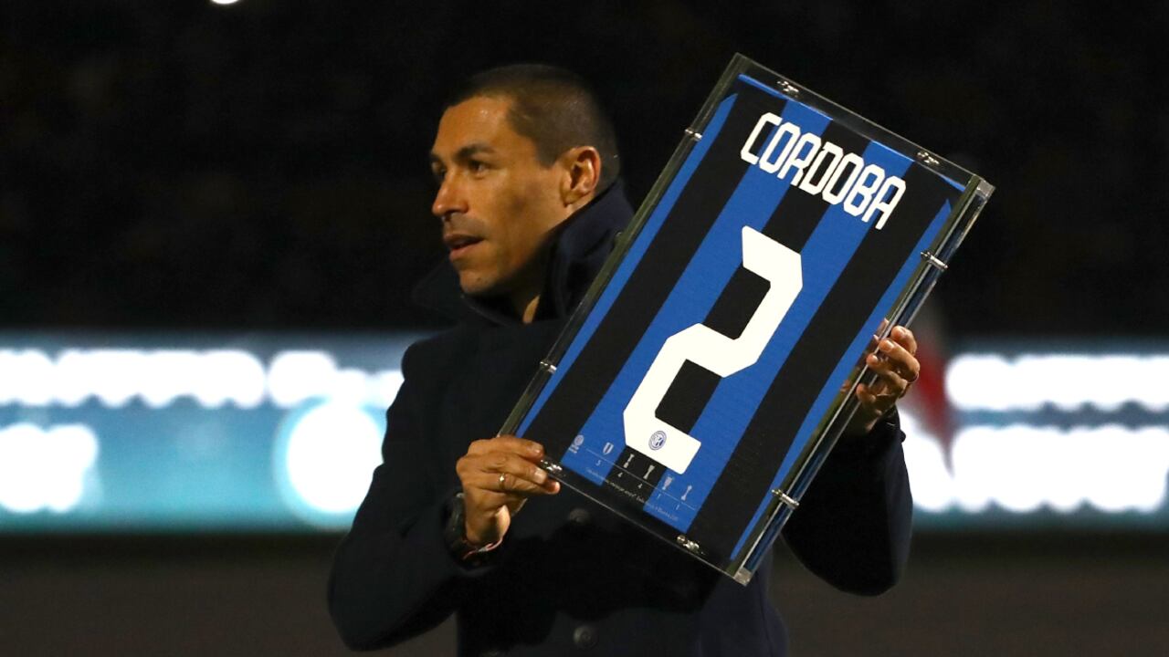 Iván Ramiro Córdoba, exfutbolista colombiano que jugó en Inter de Milán