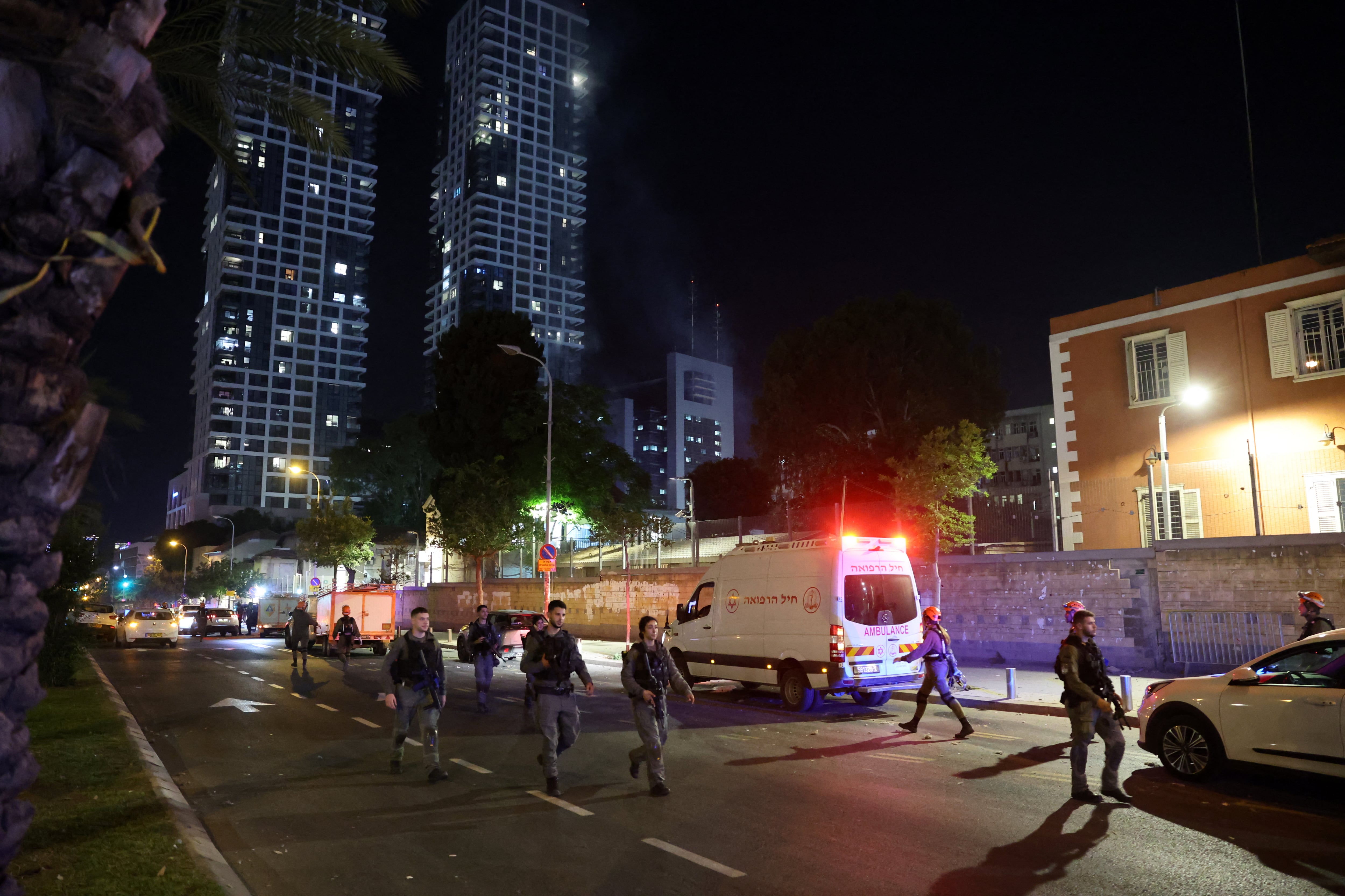 Misiles disparados por Irán se adentraron en territorio israelí durante las últimas horas.