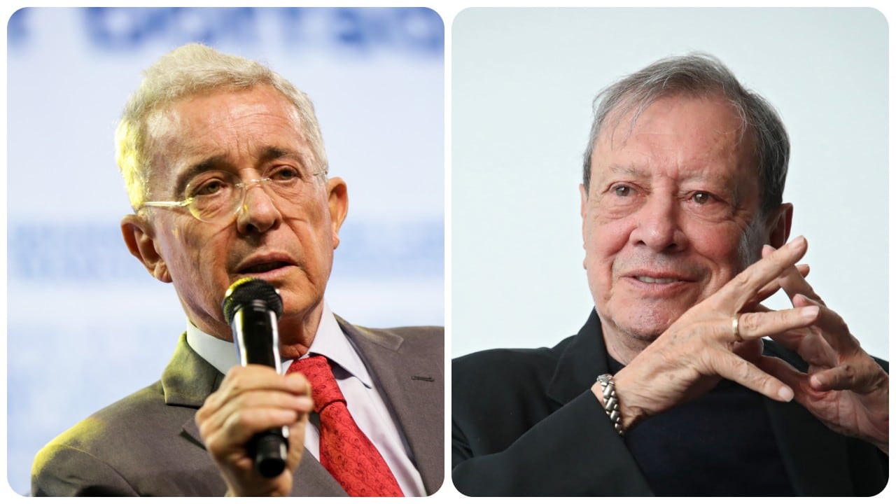 Álvaro Uribe y Mario Hernández