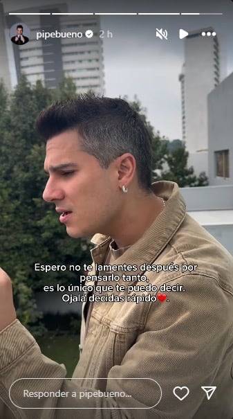 Pipe Bueno dio pista sobre el futuro de su relación con Luisa Fernanda W.