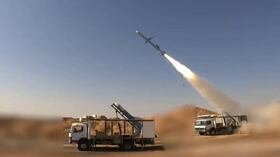 Esta fotografía, facilitada por el sitio web oficial del Cuerpo de la Guardia Revolucionaria Islámica (CGRI) de Irán, Sepah News, el 1 de febrero de 2025