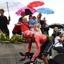 Nairo Quintana tuvo una destacada presentación en la primera etapa del Tour de Francia 2022