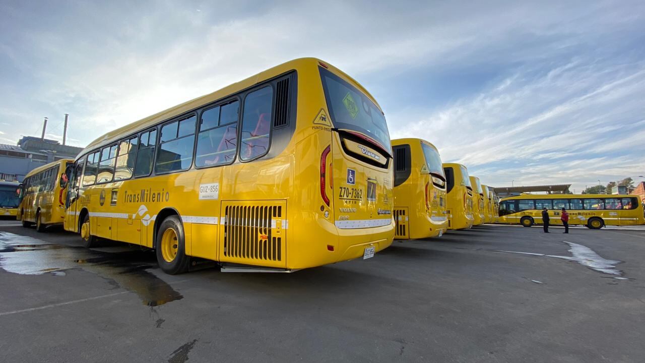 Nuevos buses Euro VI de TransMilenio