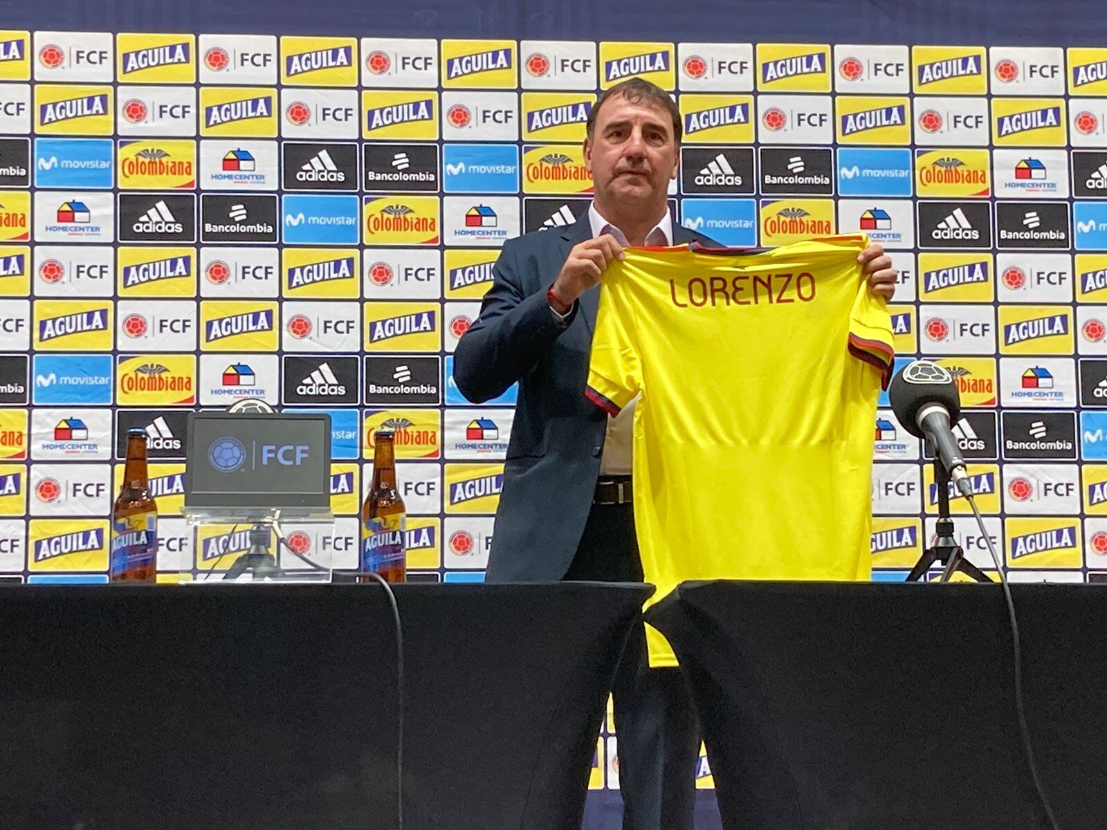 Néstor Lorenzo, nuevo DT de la Selección Colombia.