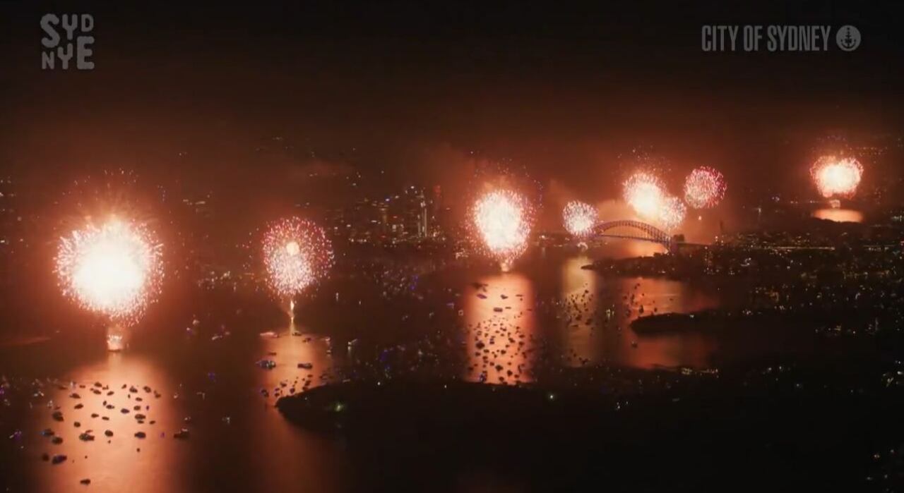 El espectáculo duró 13 minutos aproximadamente.