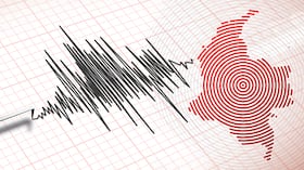 Sismo temblor sismografo Colombia