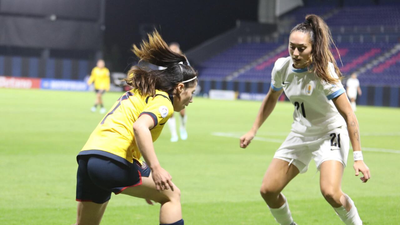 Cuatro goles definieron el marcador entre Uruguay y Ecuador por la Copa América Femenina 2025.