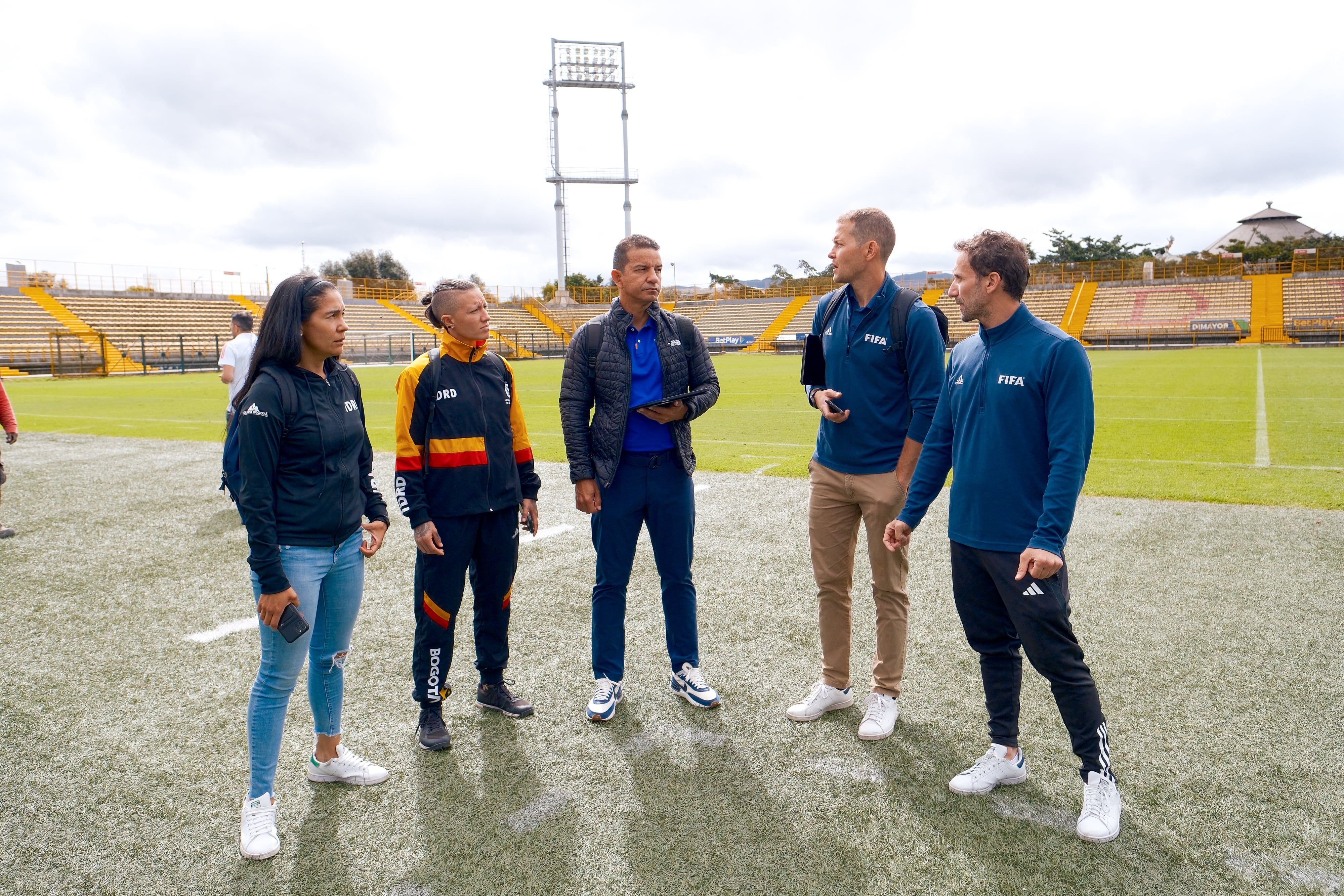 La Comisión Técnica de la FIFA dio un balance positivo sobre el avance de las obras de remodelación y adecuación de los estadios El Campín y Techo