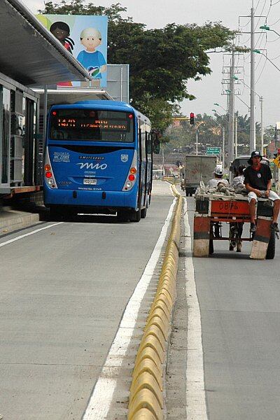 Según estudios, por los corredores troncales como el de la imagen se movilizarán diariamente un promedio de 60.000 pasajeros.