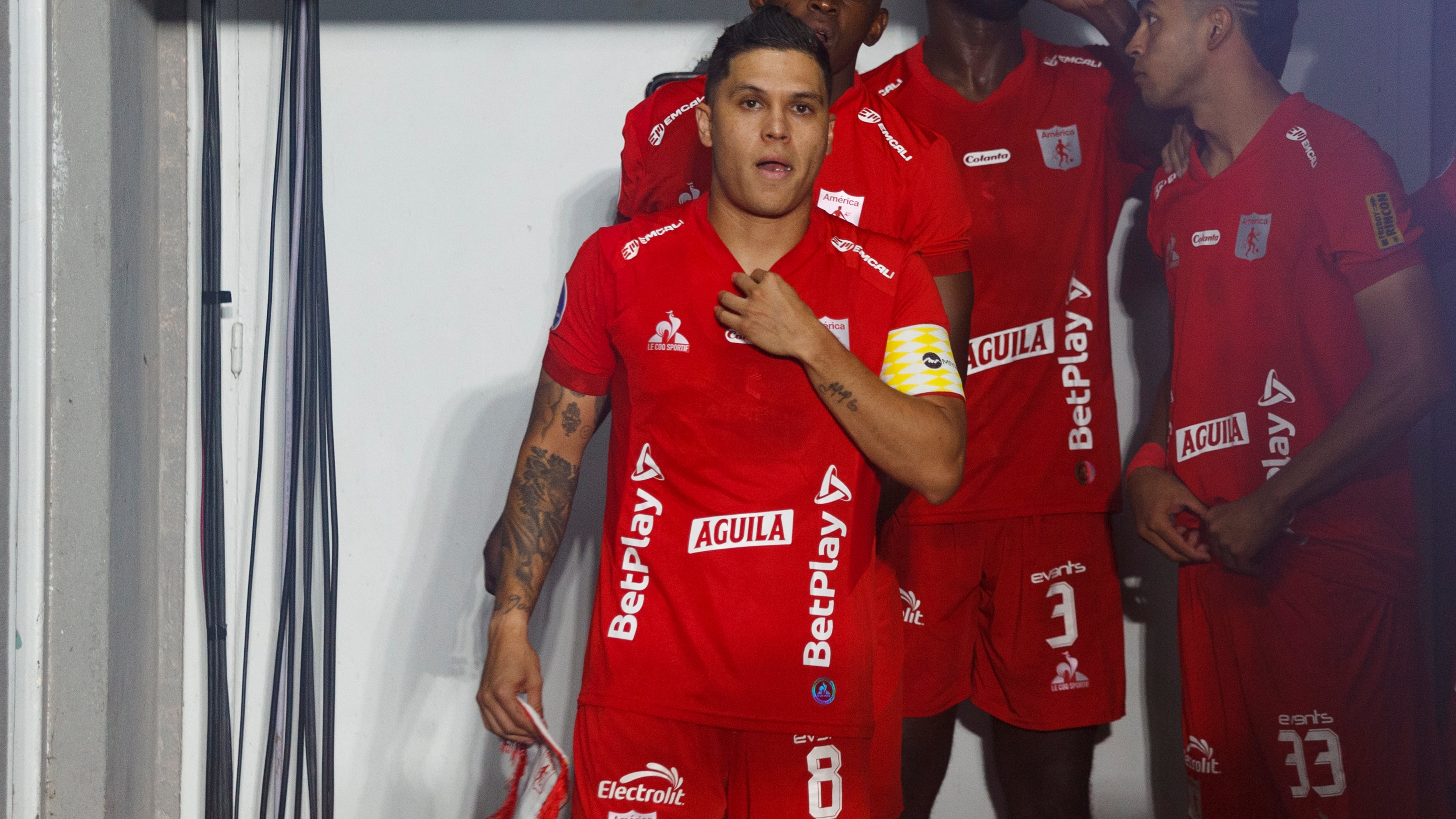 Juan Fernando Quintero, capitán del América de Cali.