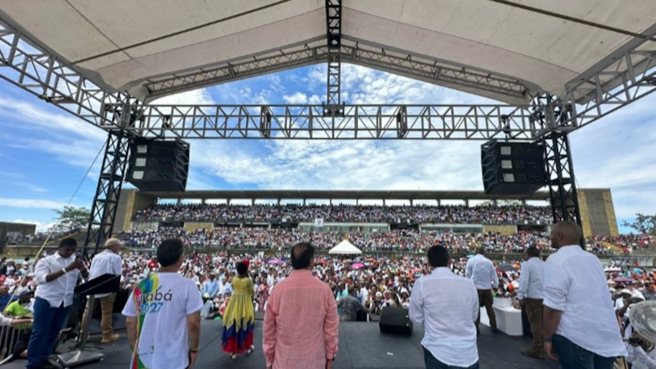 Presidente Petro lideró en Turbó, Antioquia, el segundo Diálogo Regional Vinculante con multitudinaria asistencia.