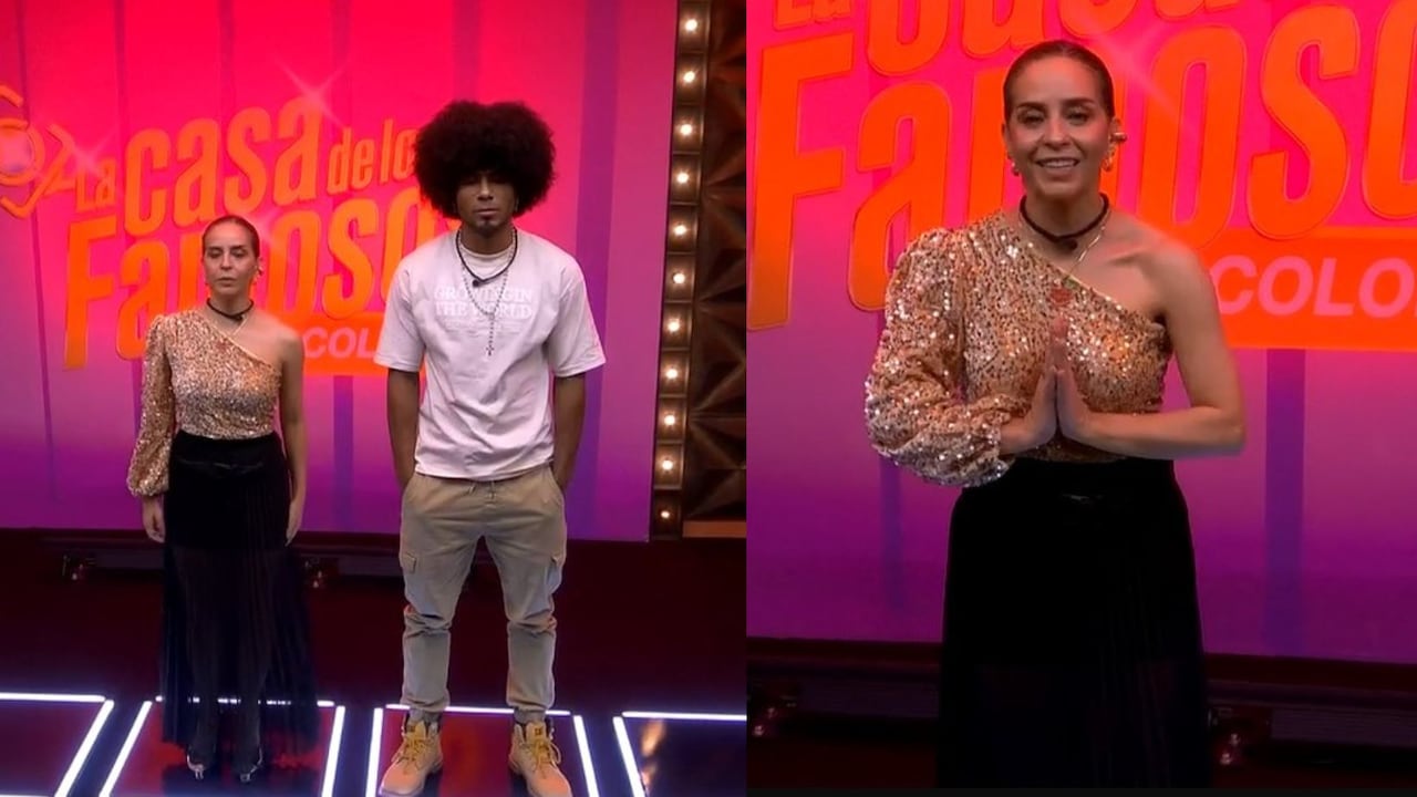 Diana Ángel, la nueva eliminada de La casa de los famosos Colombia.