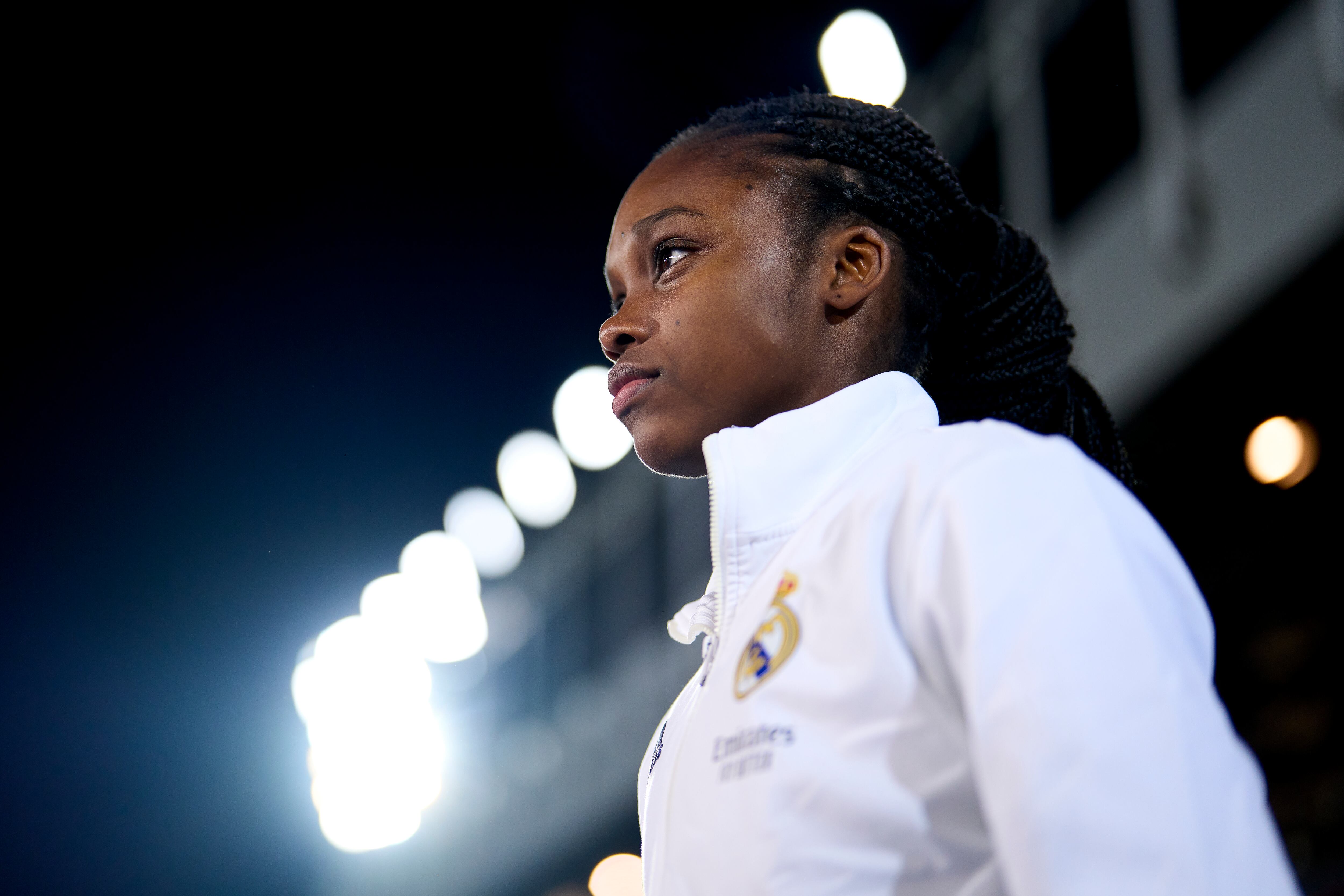 Linda Caicedo con los colores de 'la casa blanca'.