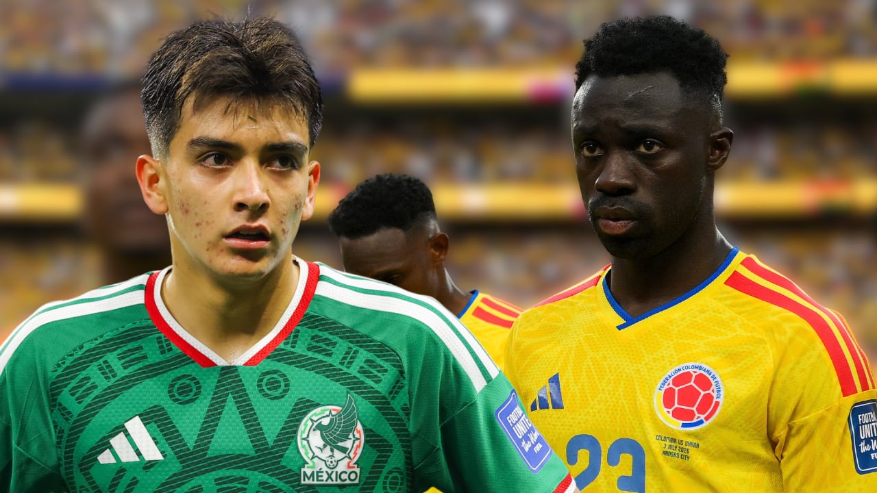Gilberto Mora, de México, y Dávinson Sánchez, de Colombia, se enfrentarán en el primer amistoso tras el Mundial 2026.