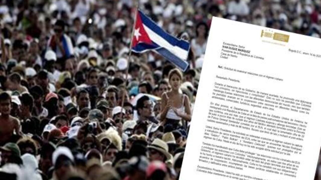 La carta se da después de la inclusión de Cuba en el listado de países que apoyan el terrorismo por parte del Gobierno de Donald Trump.