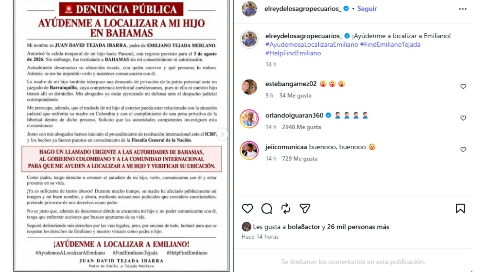 El Agropecuario hace denuncia pública