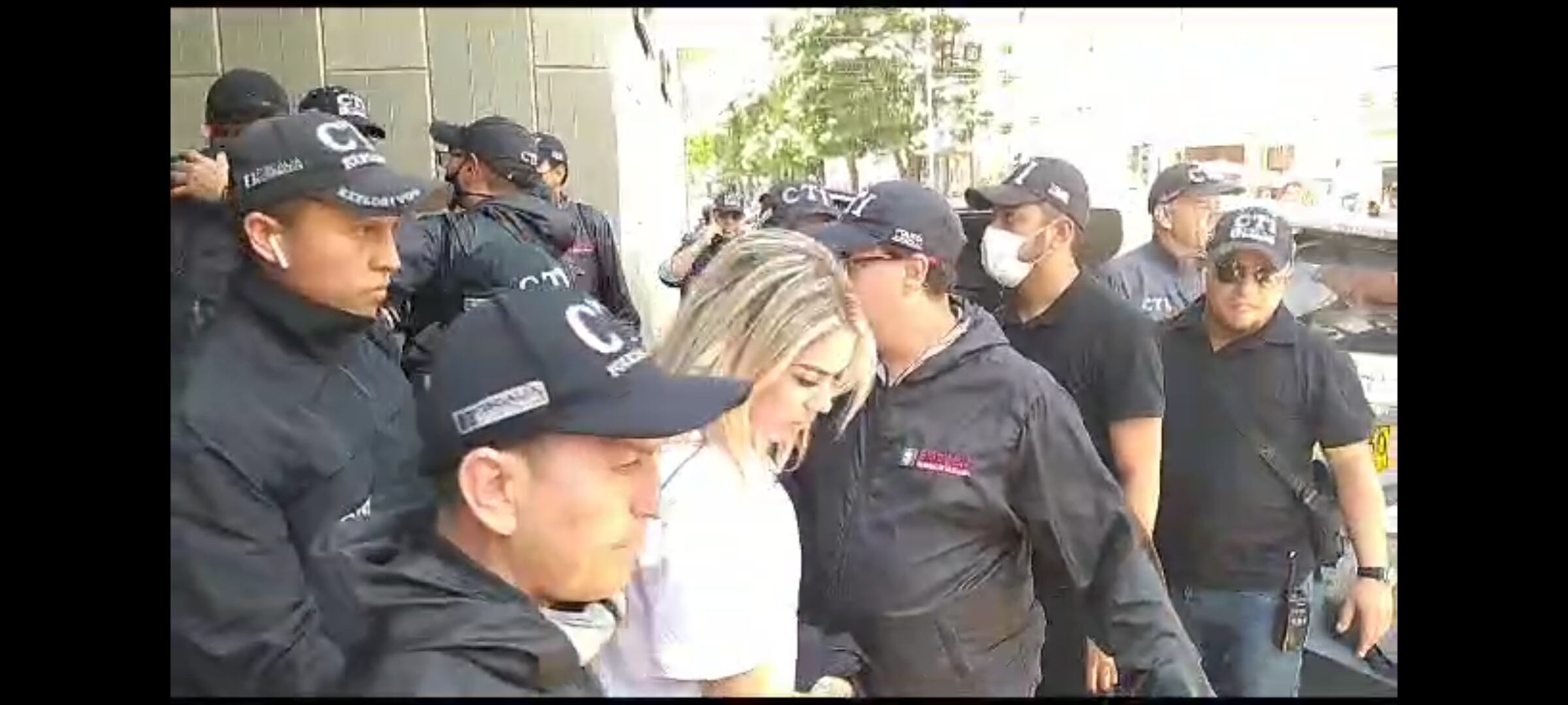 Captura de Nicolás Petro y Dais Vázquez en Barranquilla