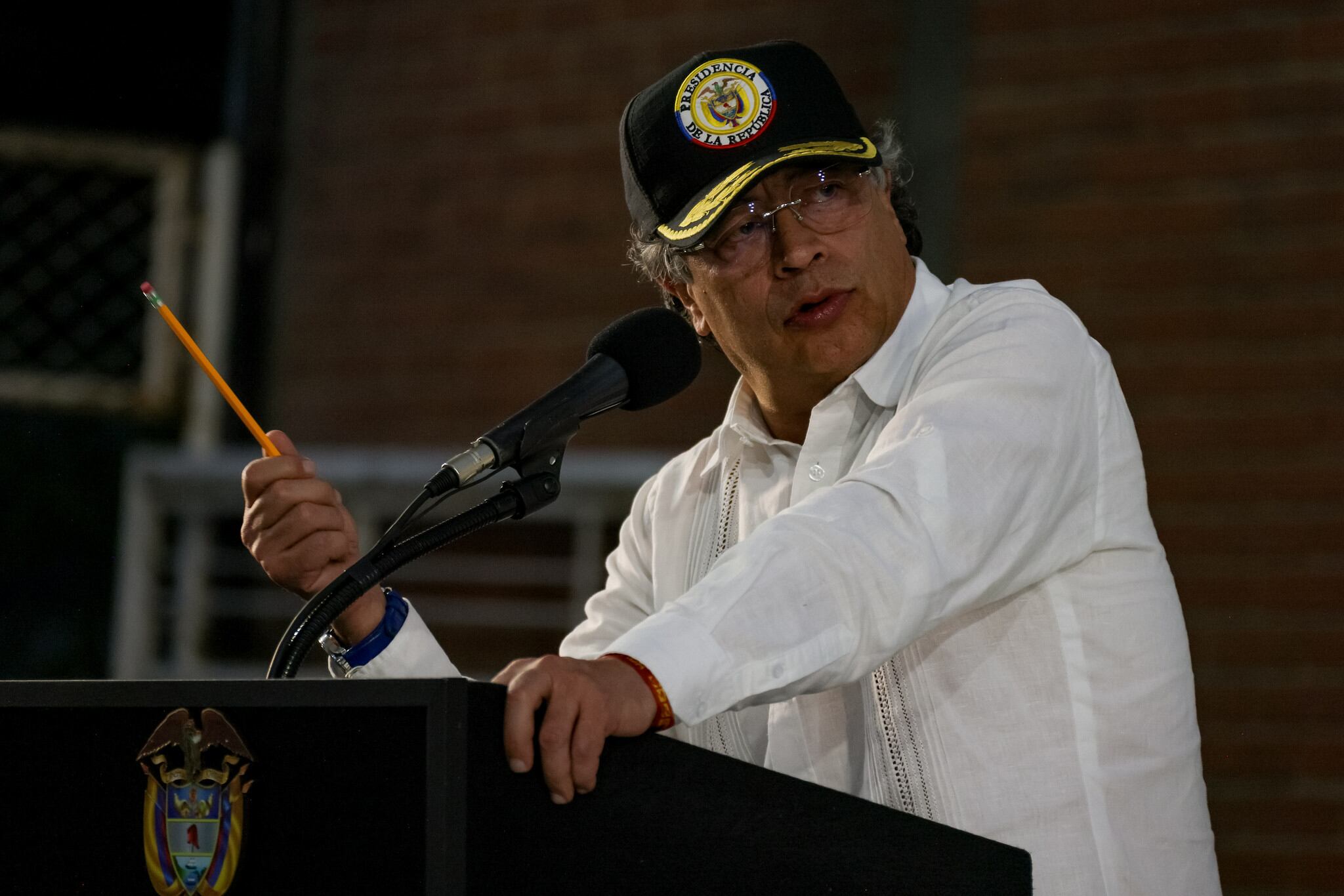 Gustavo Petro, presidente de Colombia, en Los Patios (Norte de Santander)