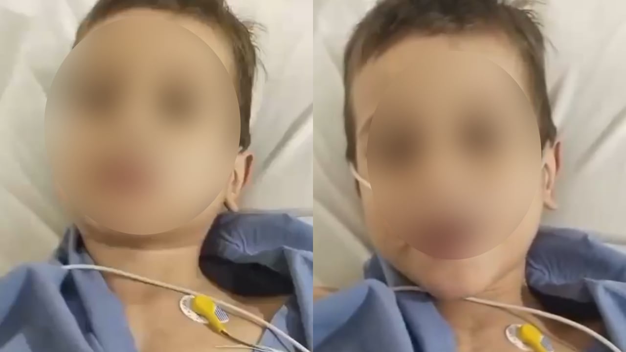 Lucas Jaramillo, el niño que pidió ayuda debido al problema de corazón.