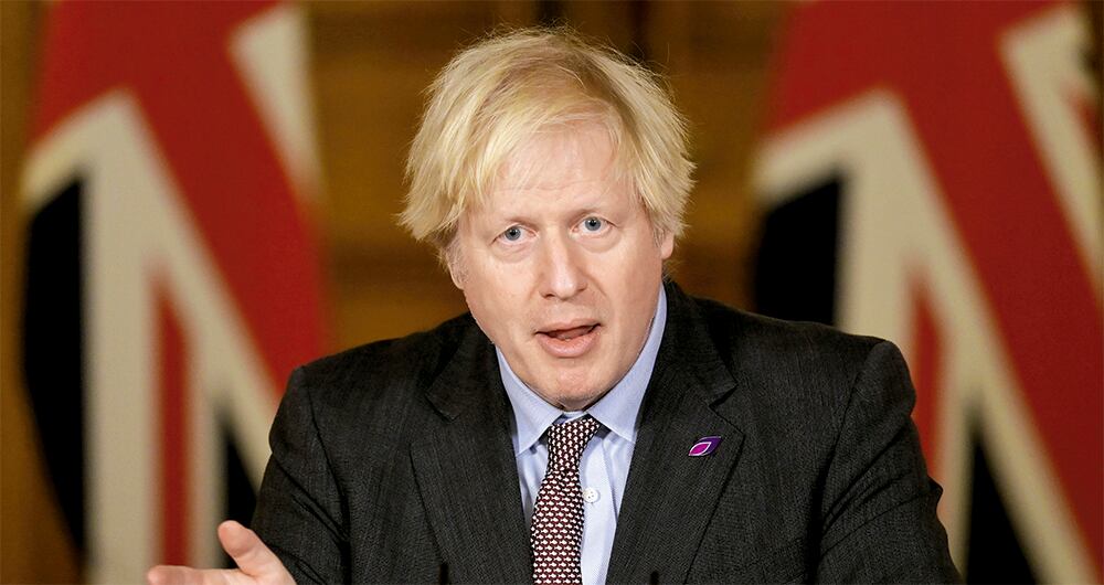 Boris Johnson pondrá fin a las restricciones.