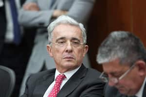 Álvaro Uribe Vélez, expresidente y senador del Centro Democrático.