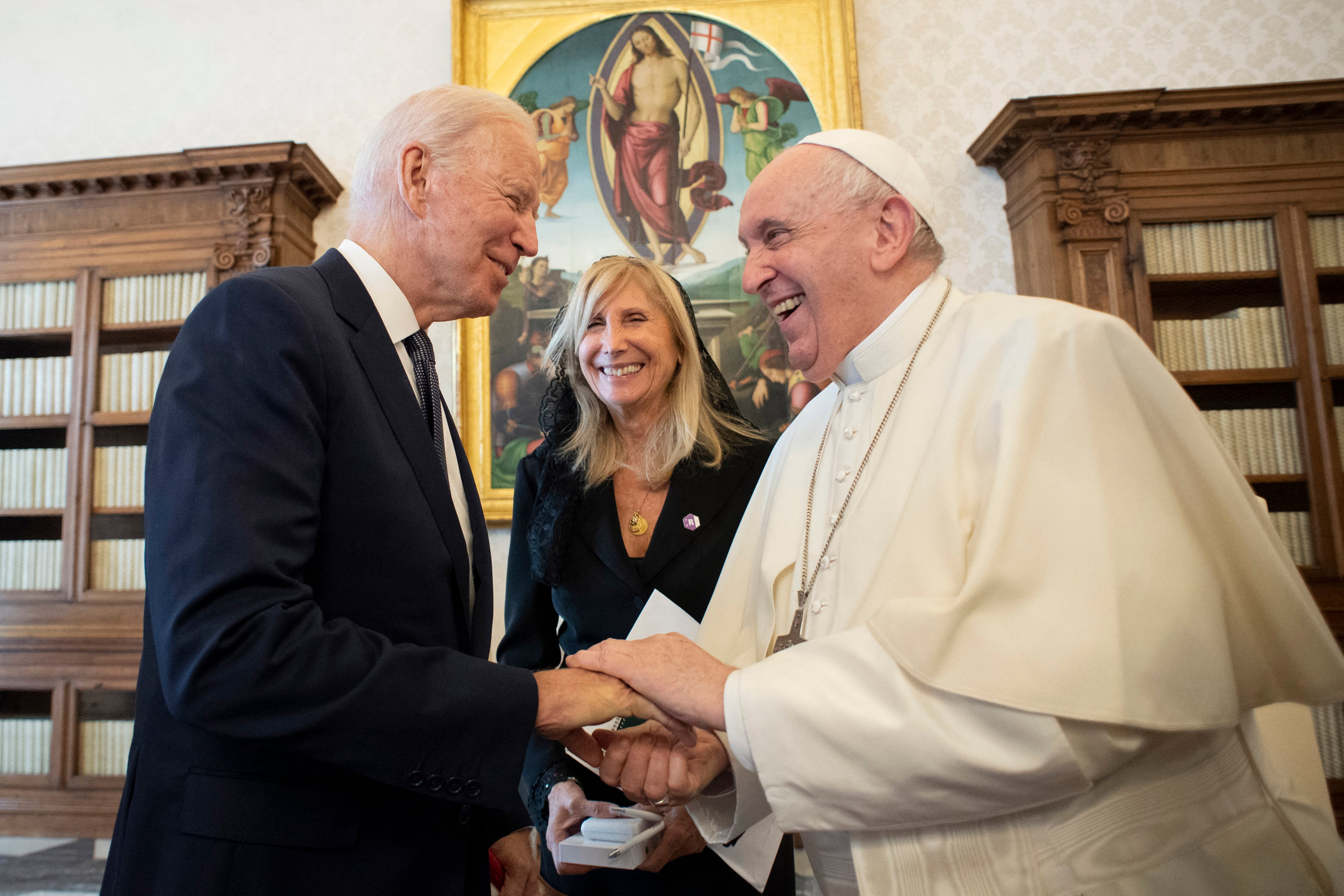 Papa Francisco recibe a Joe Biden