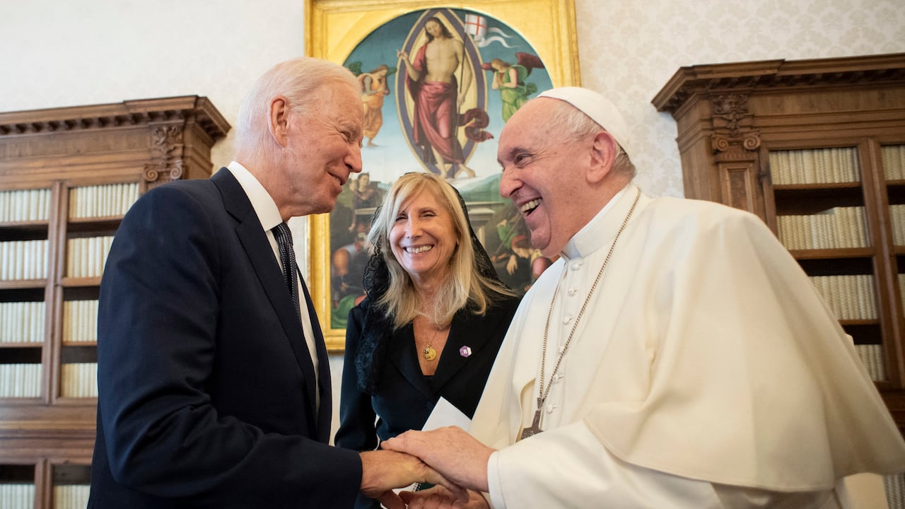 Papa Francisco recibe a Joe Biden