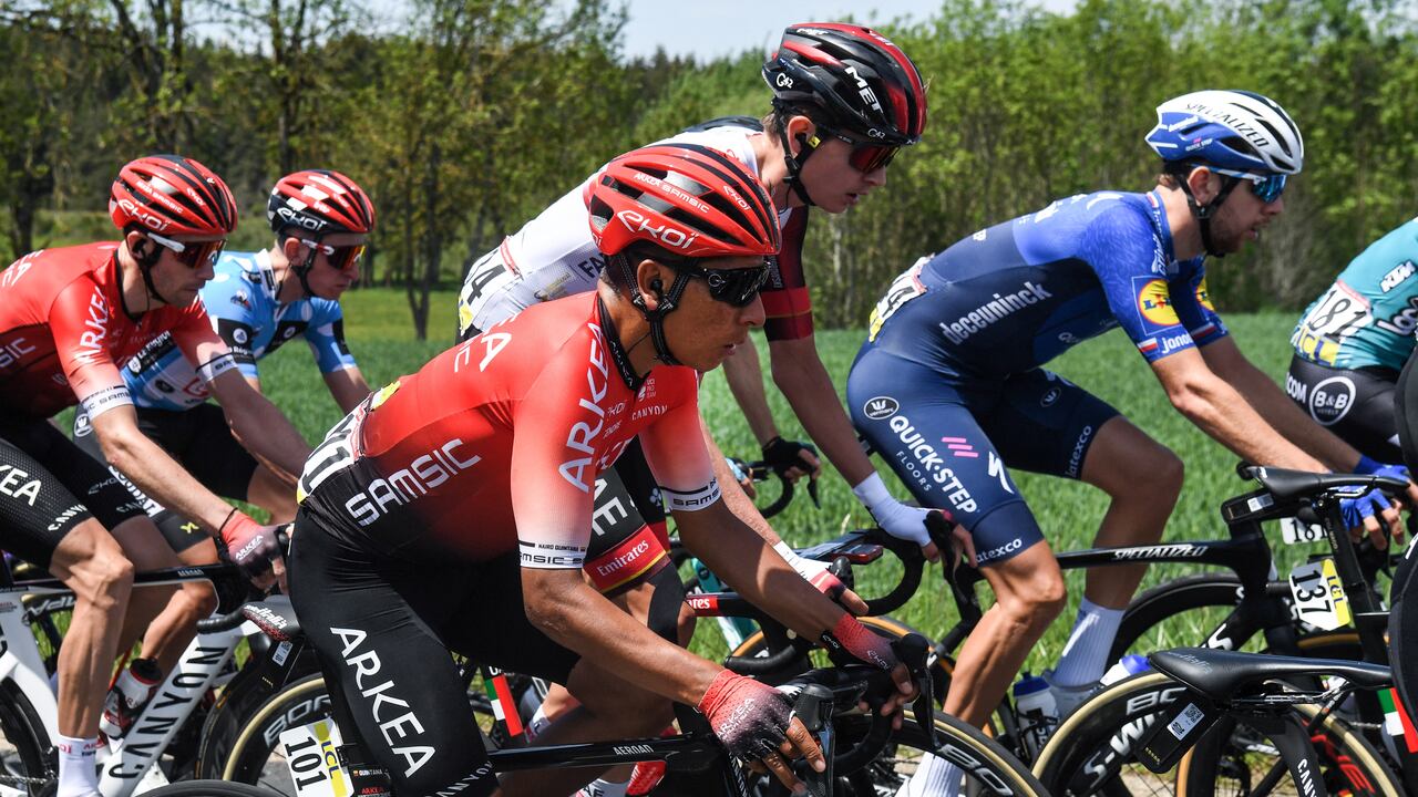 Nairo Quintana del equipo Arkéa Samsik