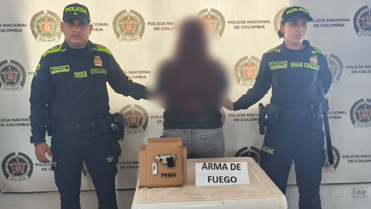 Esta fue la foto suministrada por la Policía en la que se ve a la mujer.