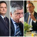 Germán Vargas, César Gaviria, Efraín Cepeda, Dilian Francisca Toro, y Gustavo Petro.