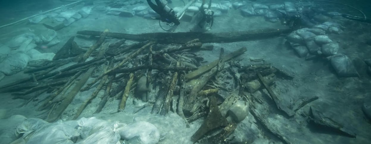 El estudio vinculó el origen del barco con Italia y sus reparaciones con el Adriático.