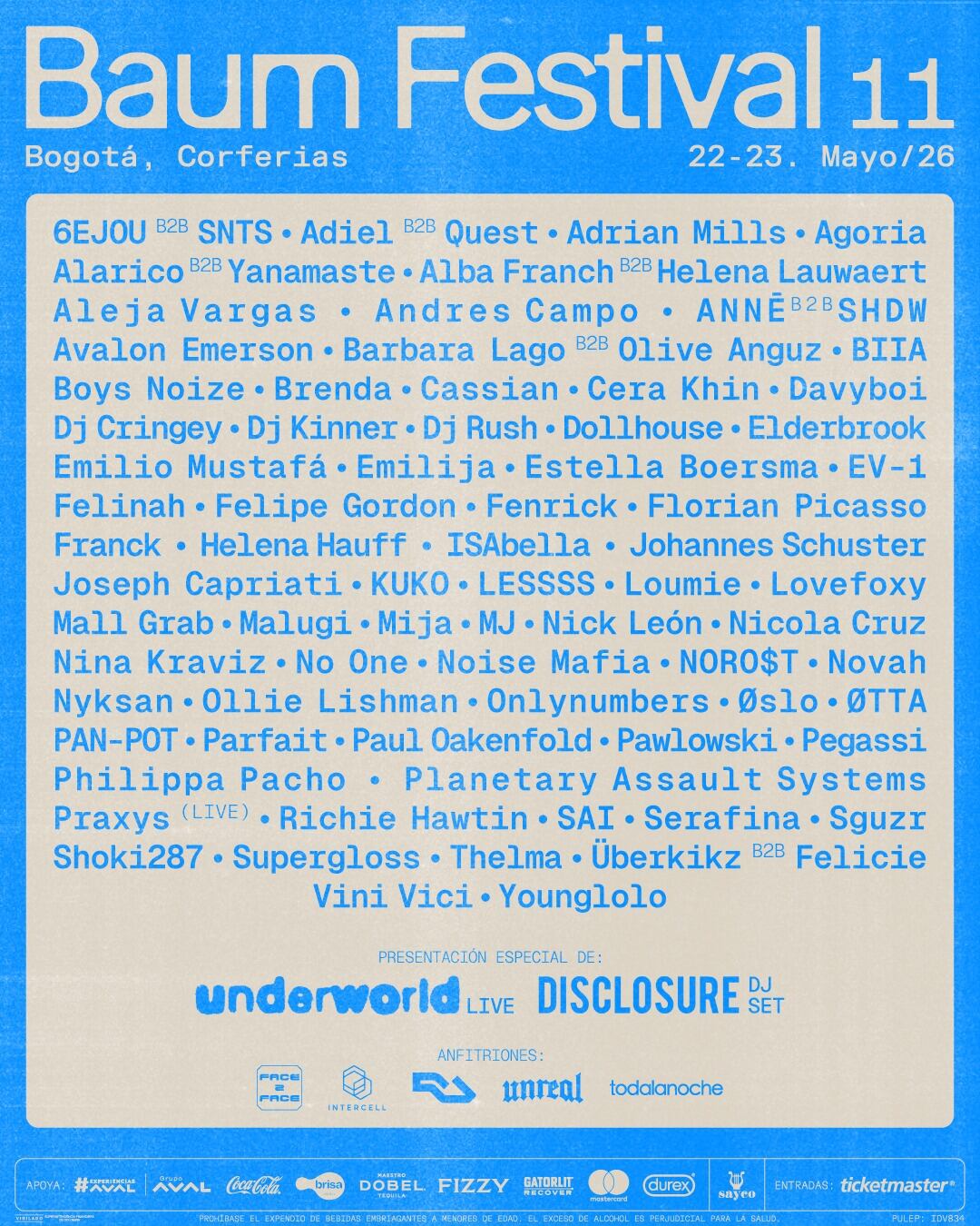 Un cartel de lujo, como viene haciéndose costumbre...