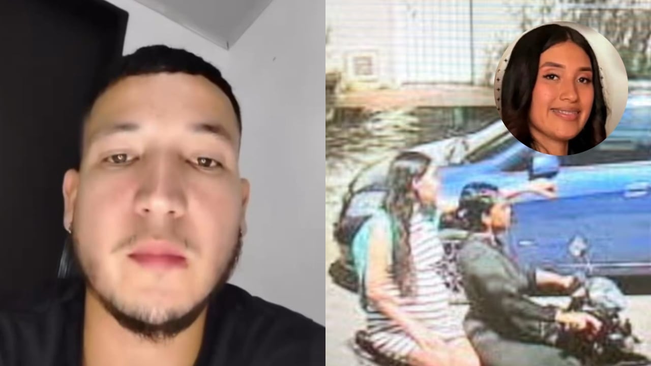 Expareja de la mujer que es sospechosa y las últimas imágenes de María Camila con vida.