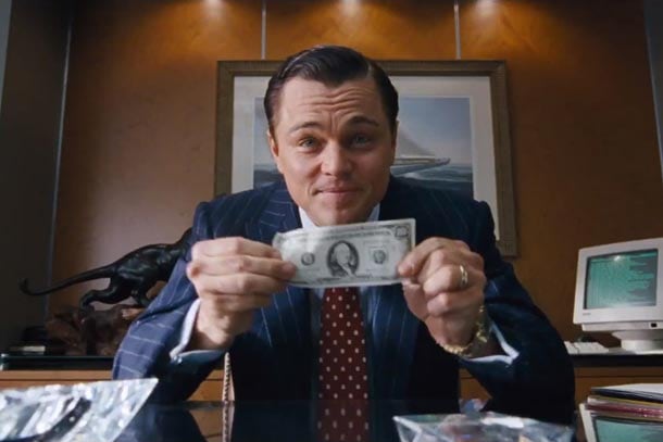 Leonardo DiCaprio fue el protagonista de 'El lobo de Wall Street'.