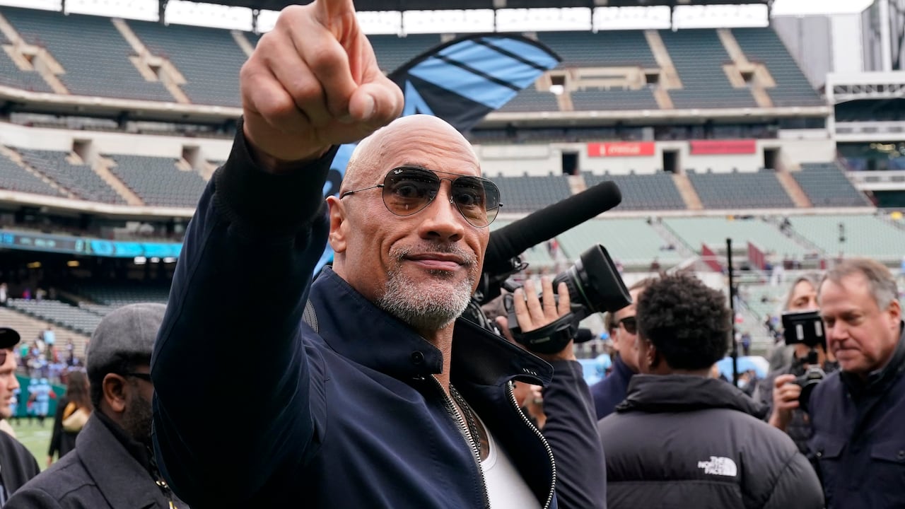 Dwayne Johnson en Arlington, Texas. (Photo by Sam Hodde/Getty Images).