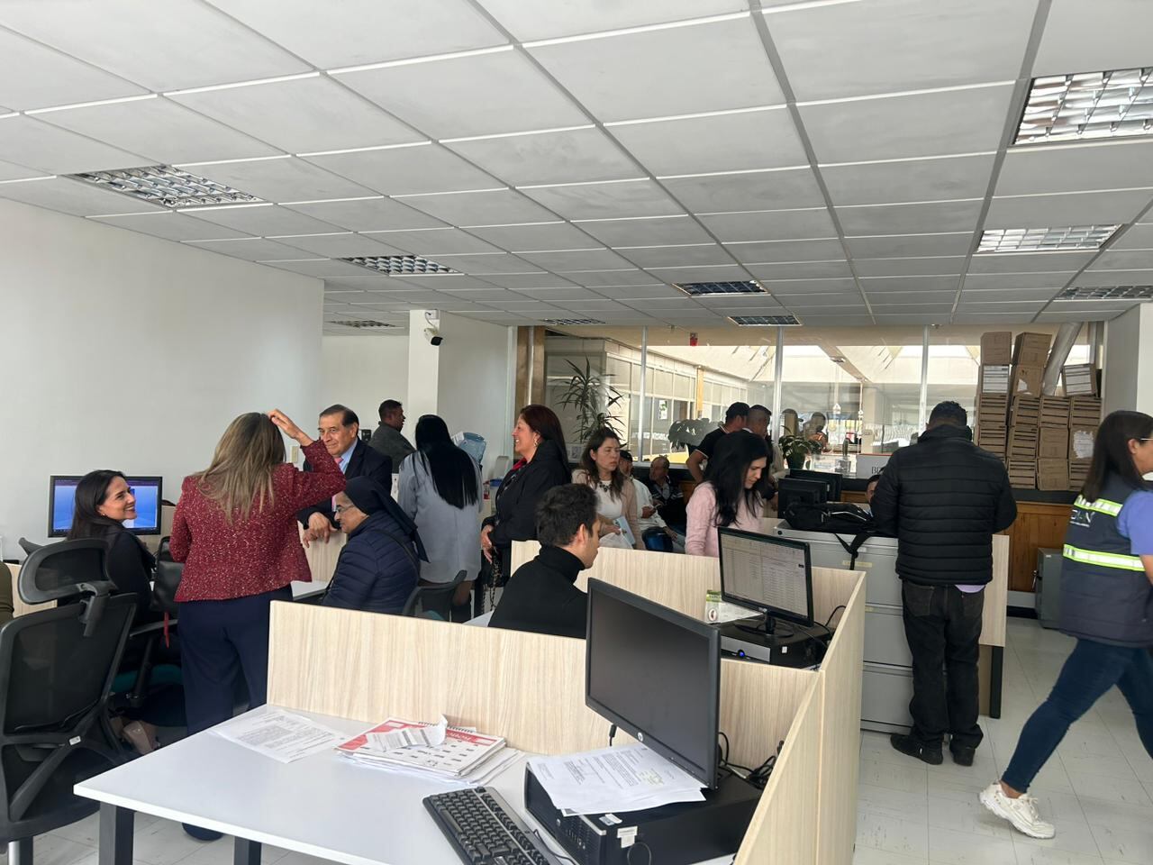 Visitas de cobro de la Dian.