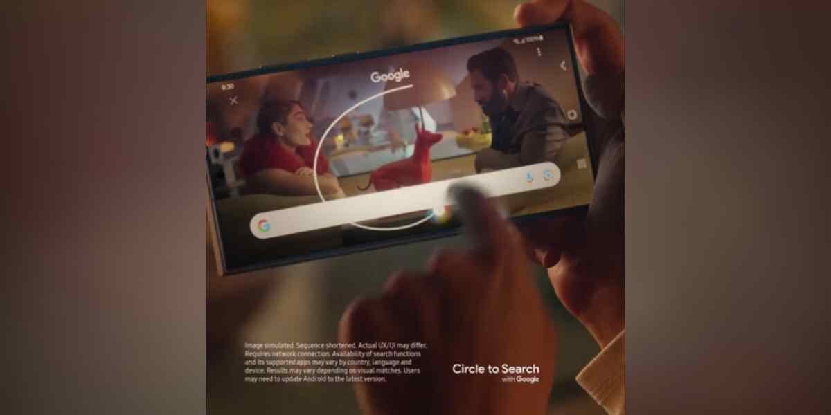 'Rodea para Buscar' es la nueva función que Google lanzó para Android