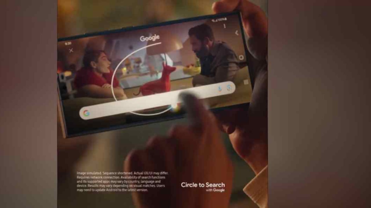 'Rodea para Buscar' es la nueva función que Google lanzó para Android