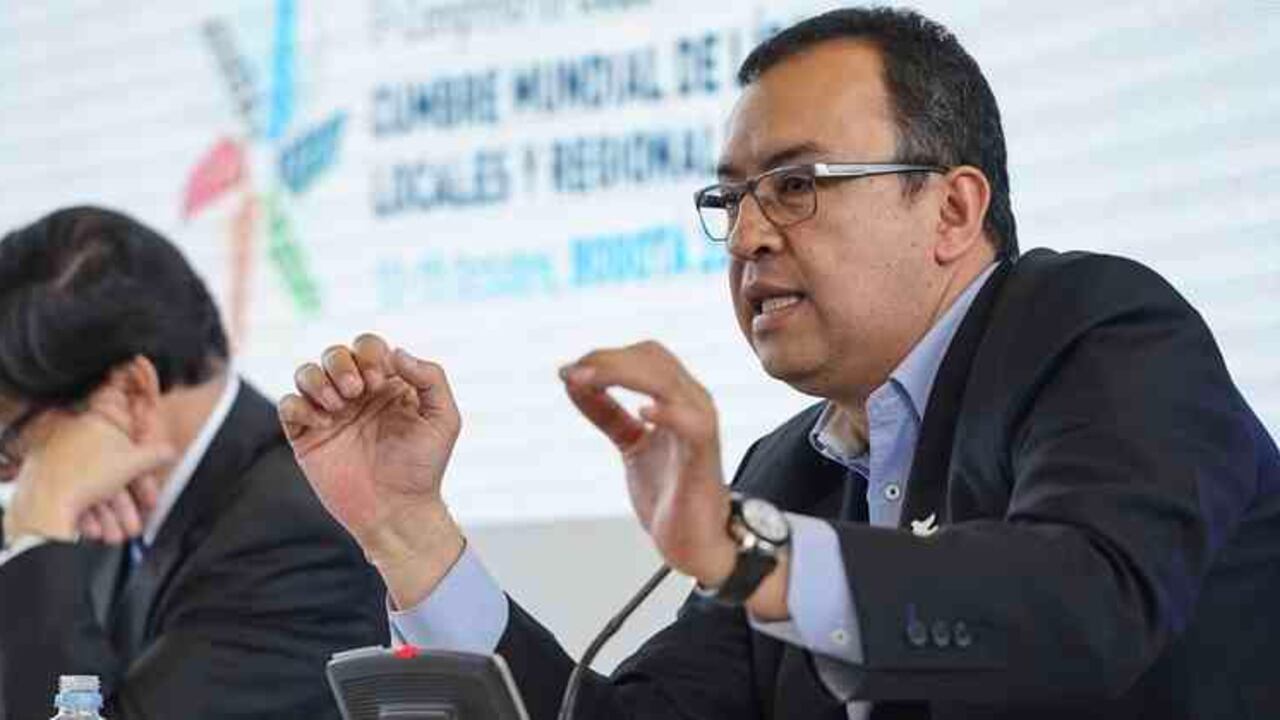 Alfonso Prada fue uno de los panelistas invitados al evento organizado por la Secretaría de Educación Distrital.