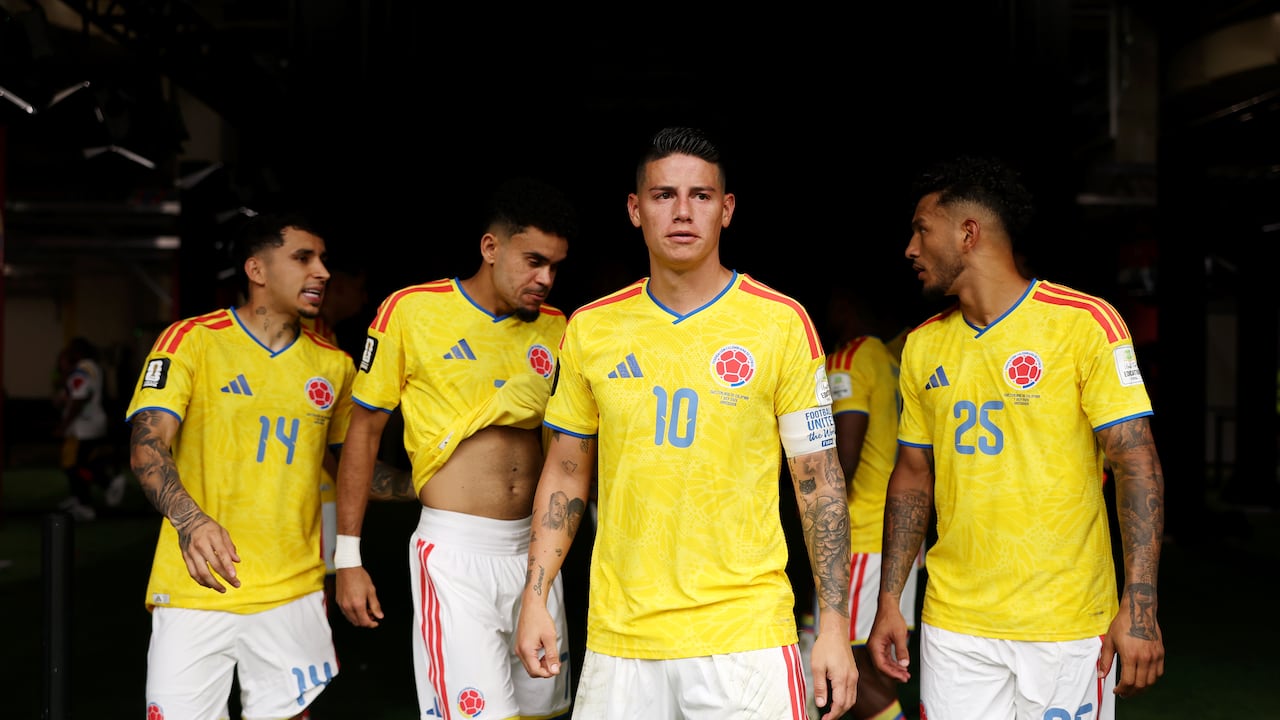 Gustavo Puerta, Luis Díaz, James Rodríguez y Luis Javier Suárez.
