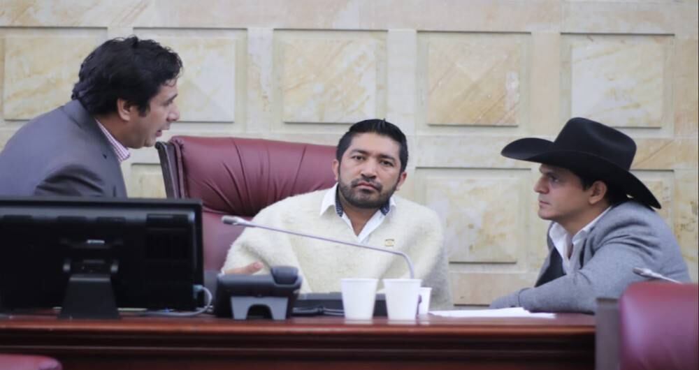 Pachón estuvo durante un tiempo en el Senado.