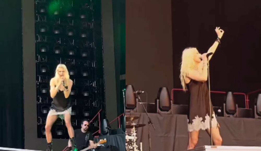 La actriz vivió susto por culpa de un murciélago.