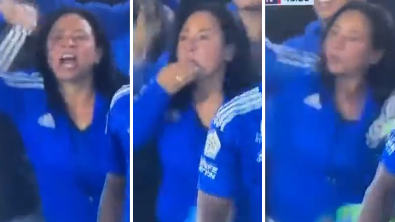 Hincha de Millonarios agredió a un jugador de Junior con un chicle