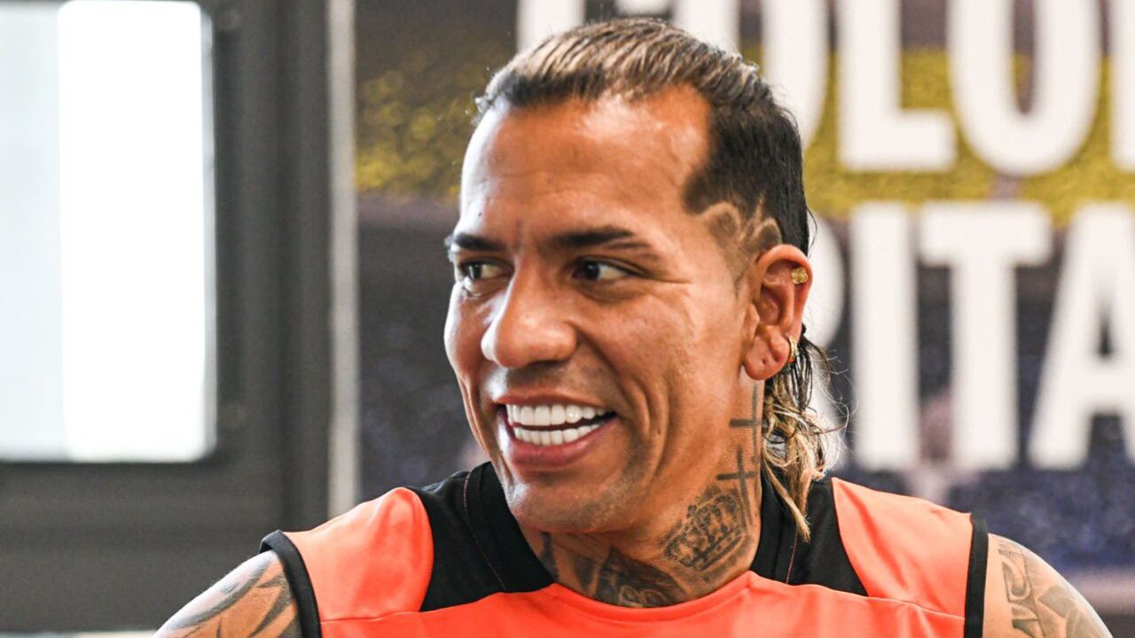 Dayro Moreno gozando de su llamado a Selección Colombia