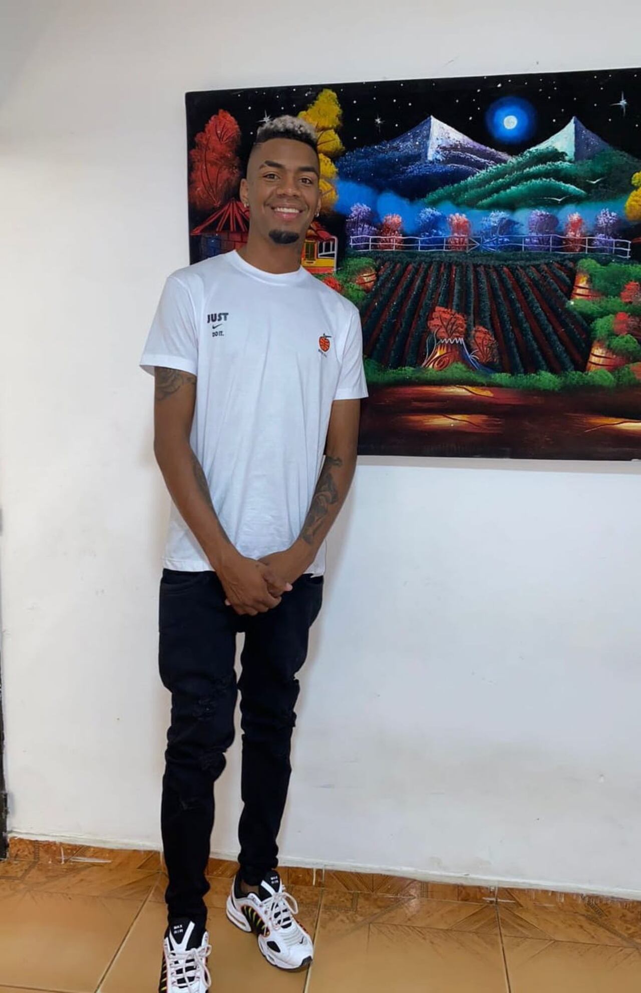 Paulo Andrés Carabalí tenía 23 años de edad.